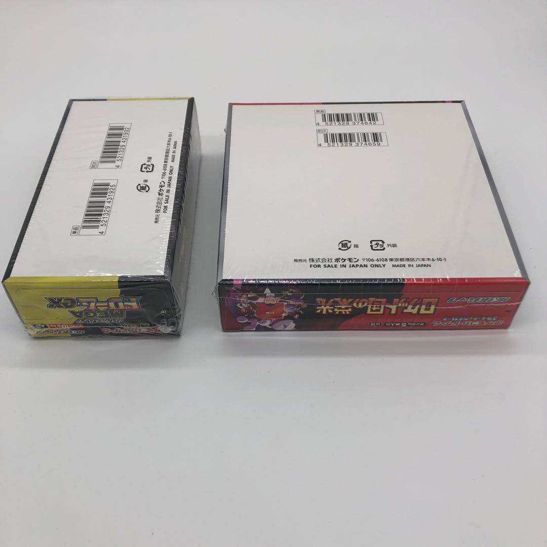 ポケモンカード MEGAドリームex、ロケット団の栄光各1boxシュリンク付