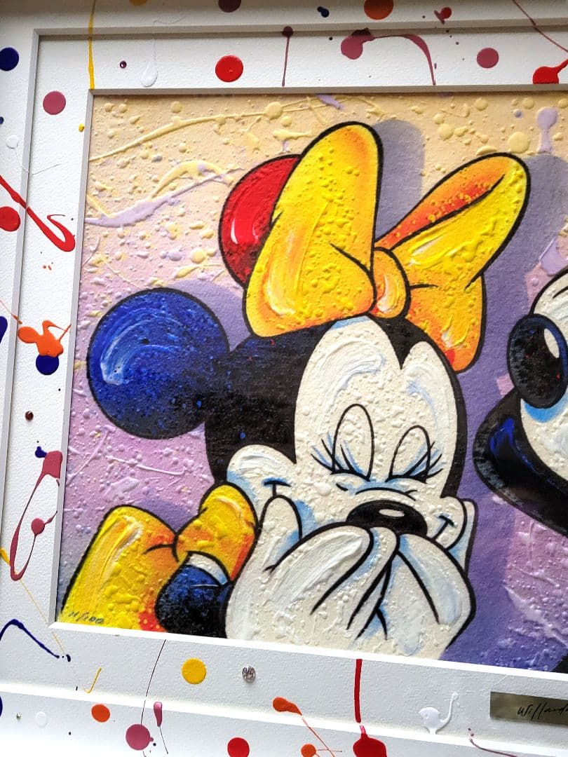 ウィラードソン マウスビーハビン　100枚限定 版画 アールビバン保証書付き