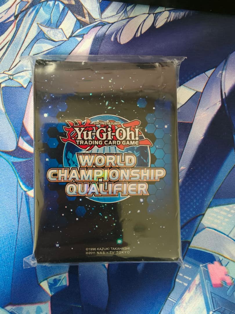 遊戯王 wcq2012 スリーブ 青 55枚