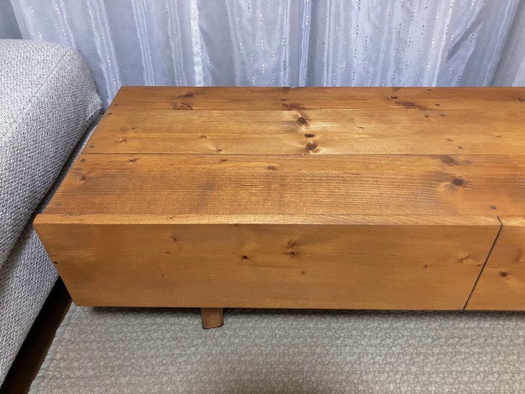 天然木　テレビボード　180 オーク