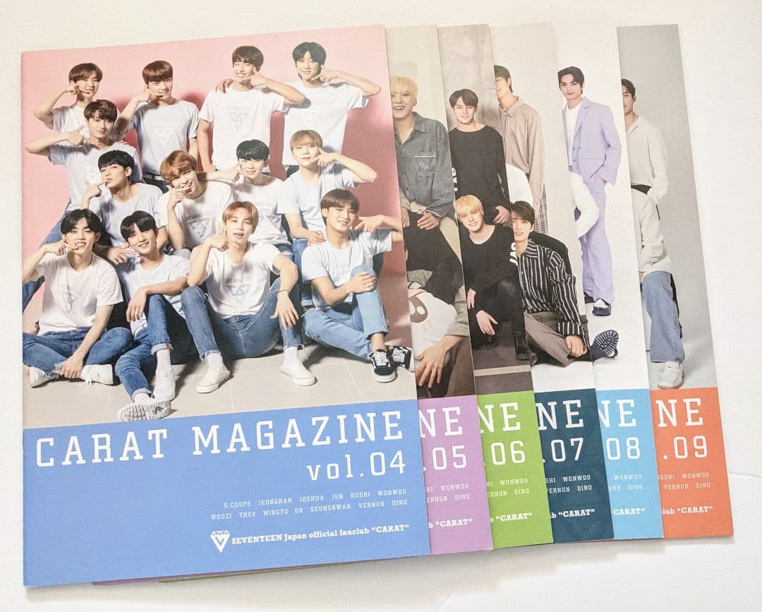 アイドル seventeen carat magazine