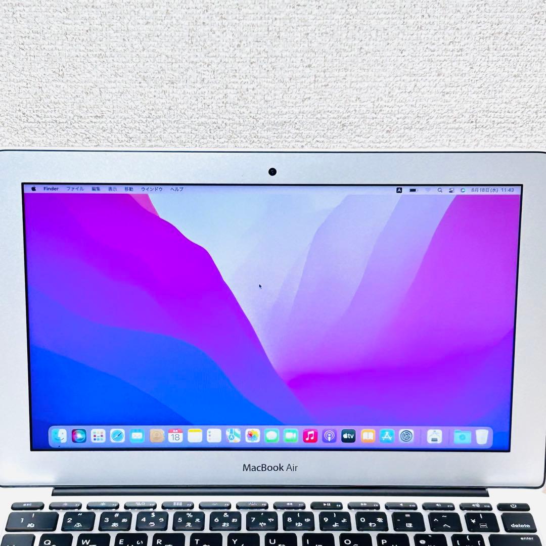 【美品】Apple MacBook Air 11inch Early 2015