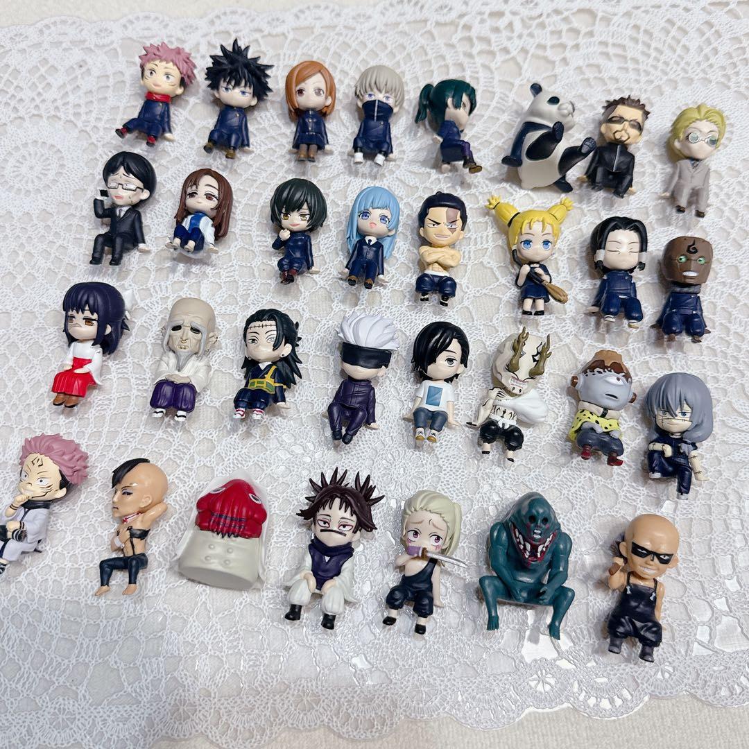 座る呪術廻戦 EXTRA Part1 コンプリート　呪術廻戦　フィギュア