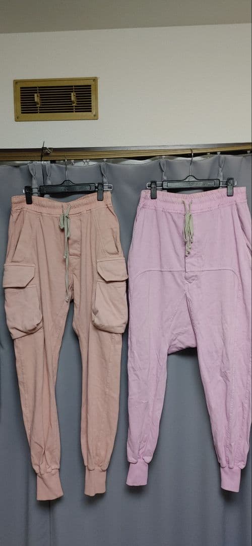 rick owens DRKSHDW サルエルパンツ２本セットRIG素材 難有り
