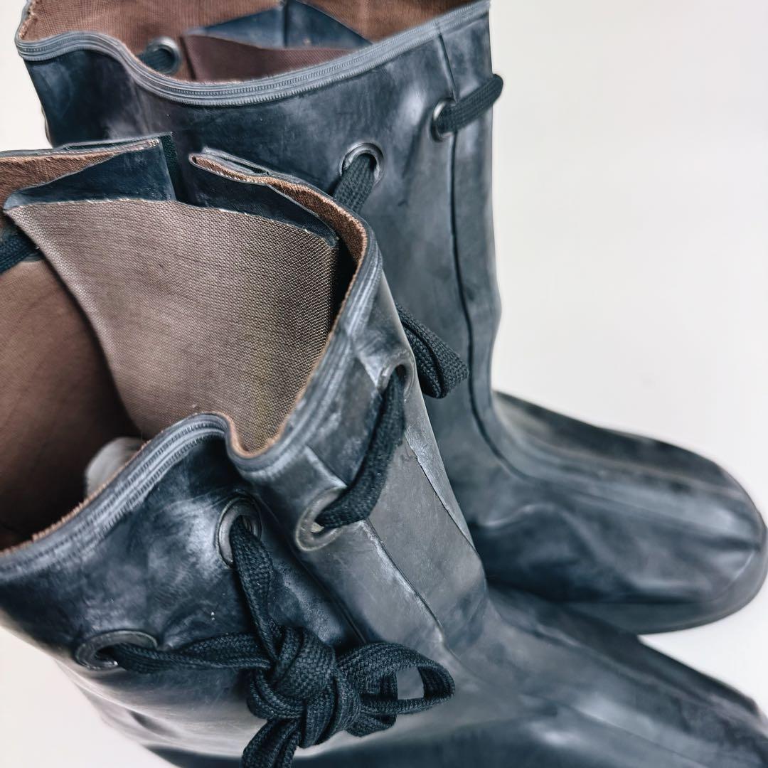 70s ベルギー ミリタリー プロテクトブーツ