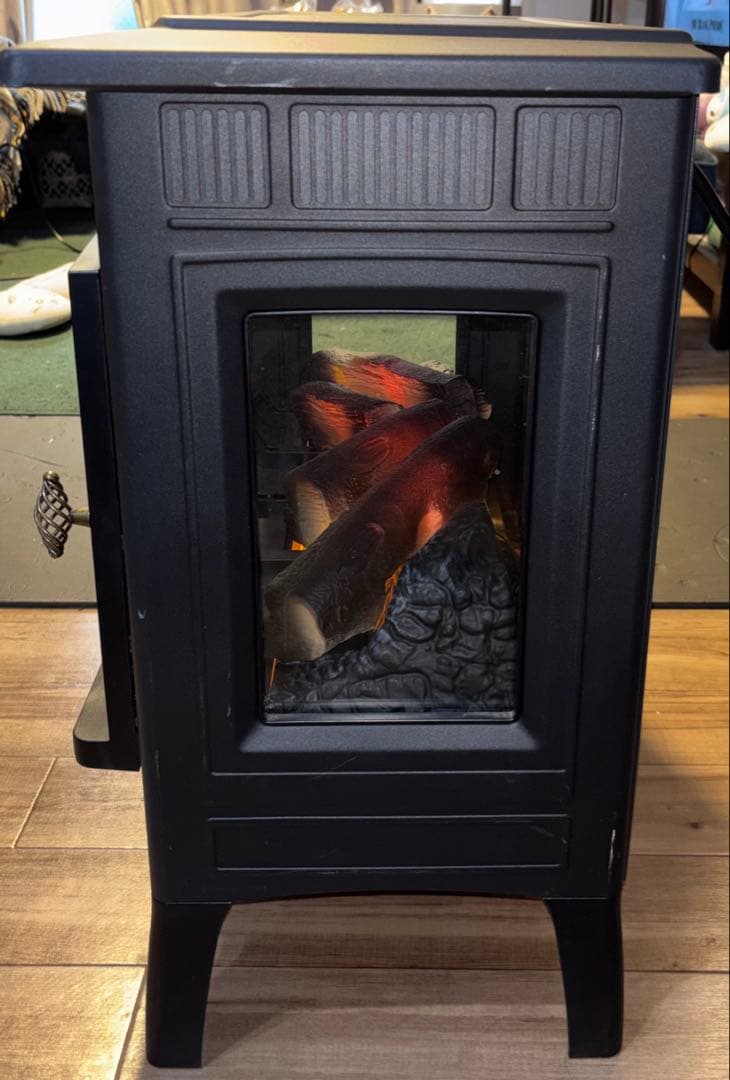 【良品】大型 暖炉型ファンヒーター DFI-5010-01 パワーヒート 炎演出