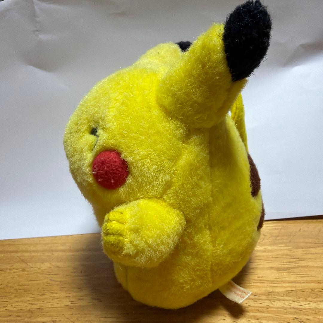 レア✨初代✨にっこりバンザイ❣️ピカチュウ ぬいぐるみ！可愛い！