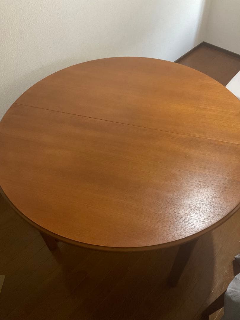 【 F.K 】ラウンド エクステンションダイニングテーブル