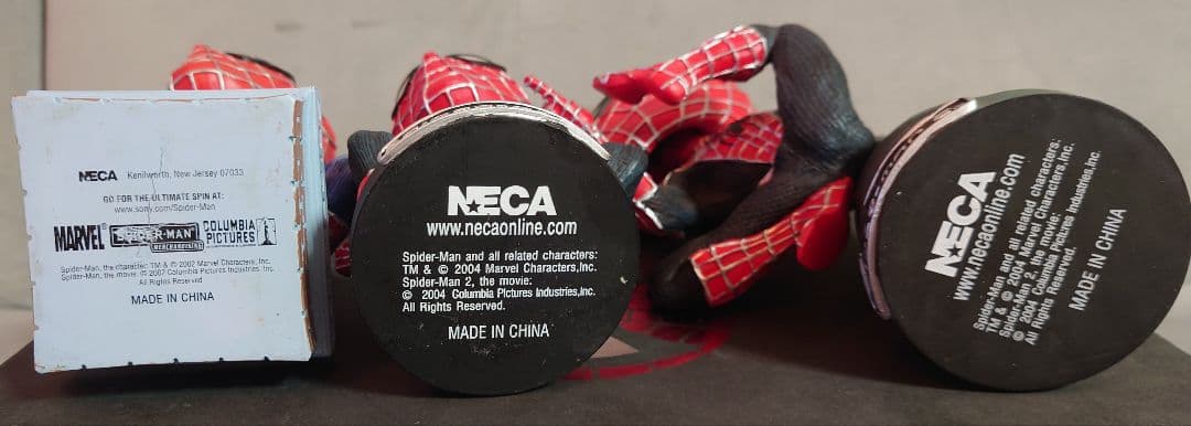 スパイダーマン 首振り フィギュア ボブルヘッド 3体セット