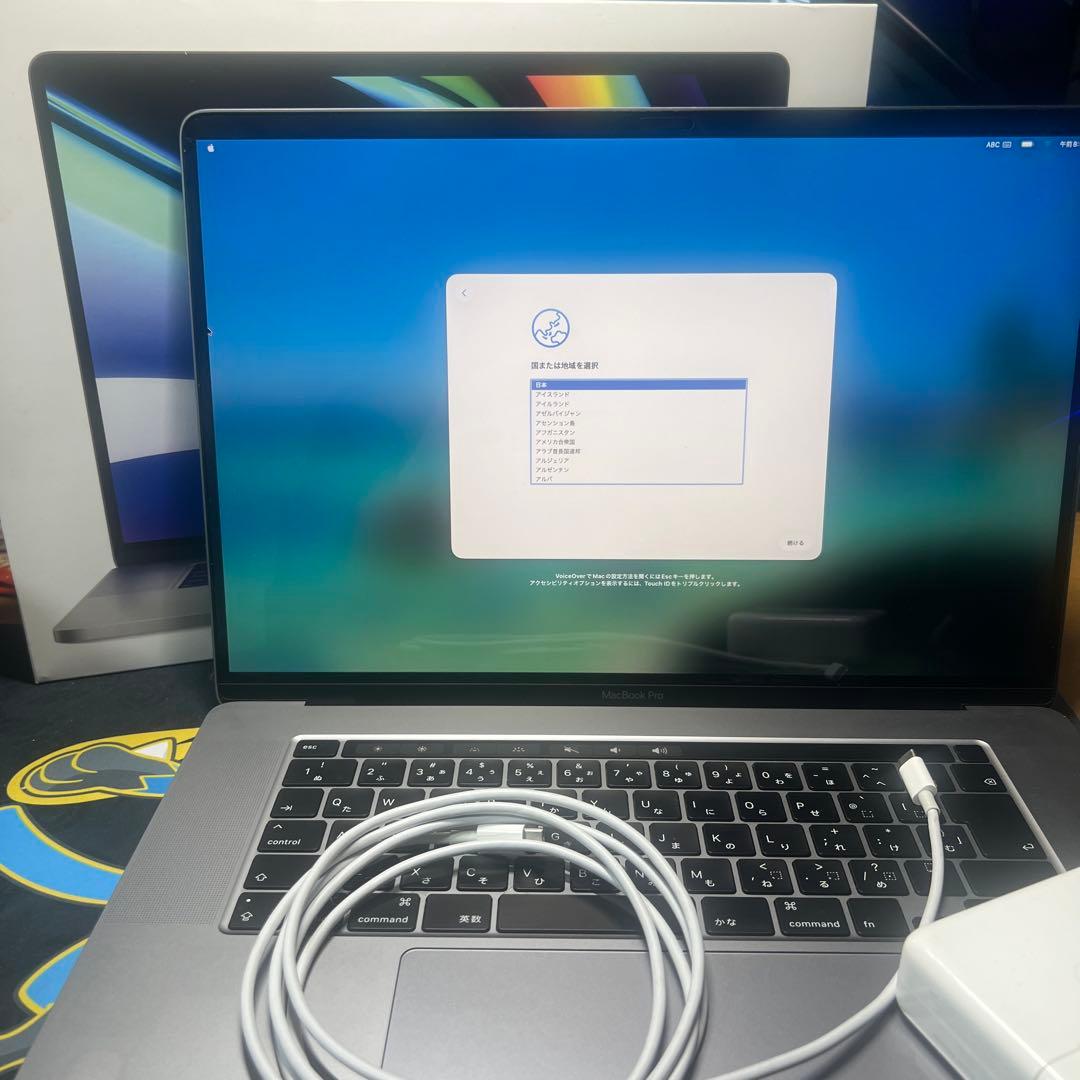 【箱・充電器付き】macbook Pro 16-inch i9 32GB 1TB
