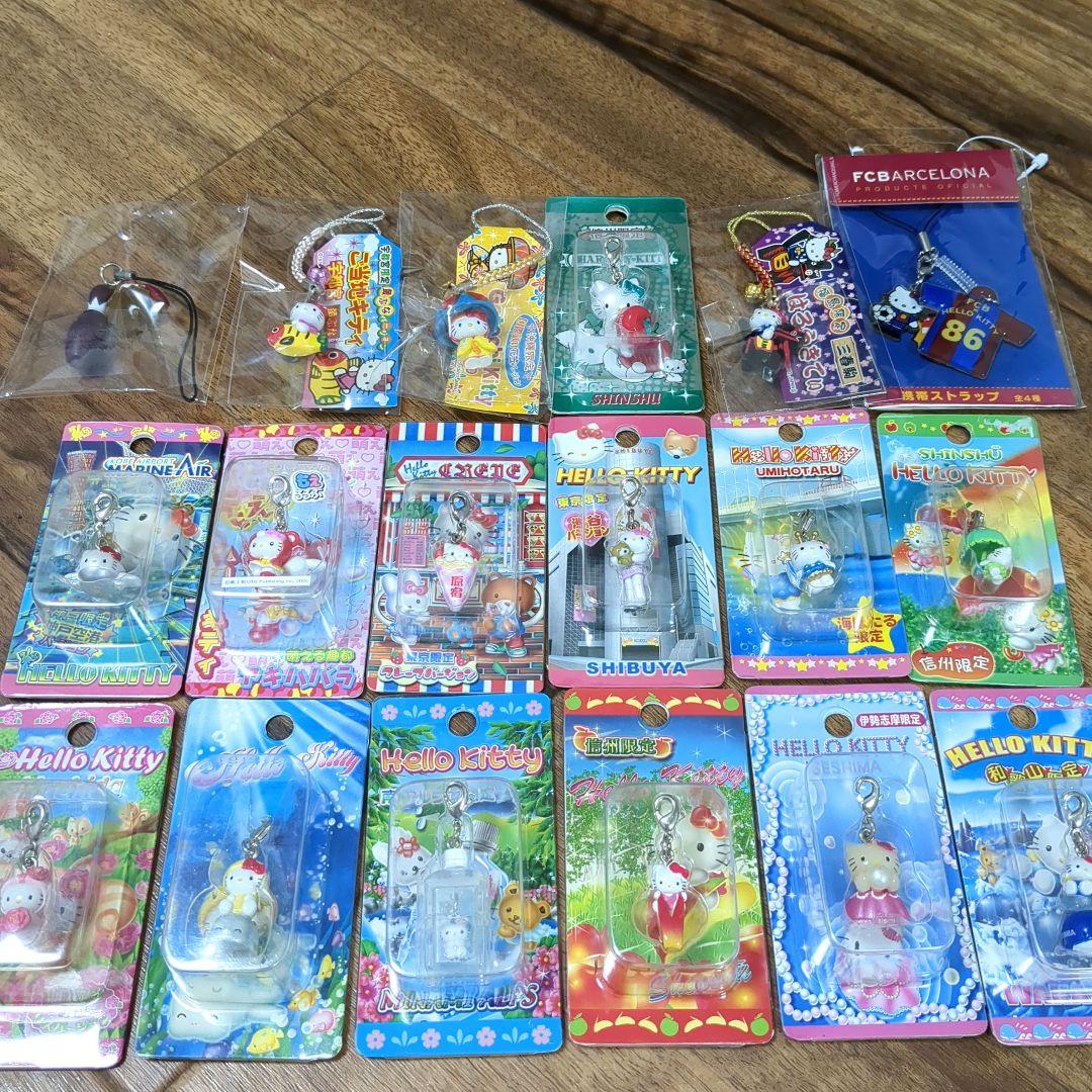 ご当地キティ 根付けストラップ チャーム