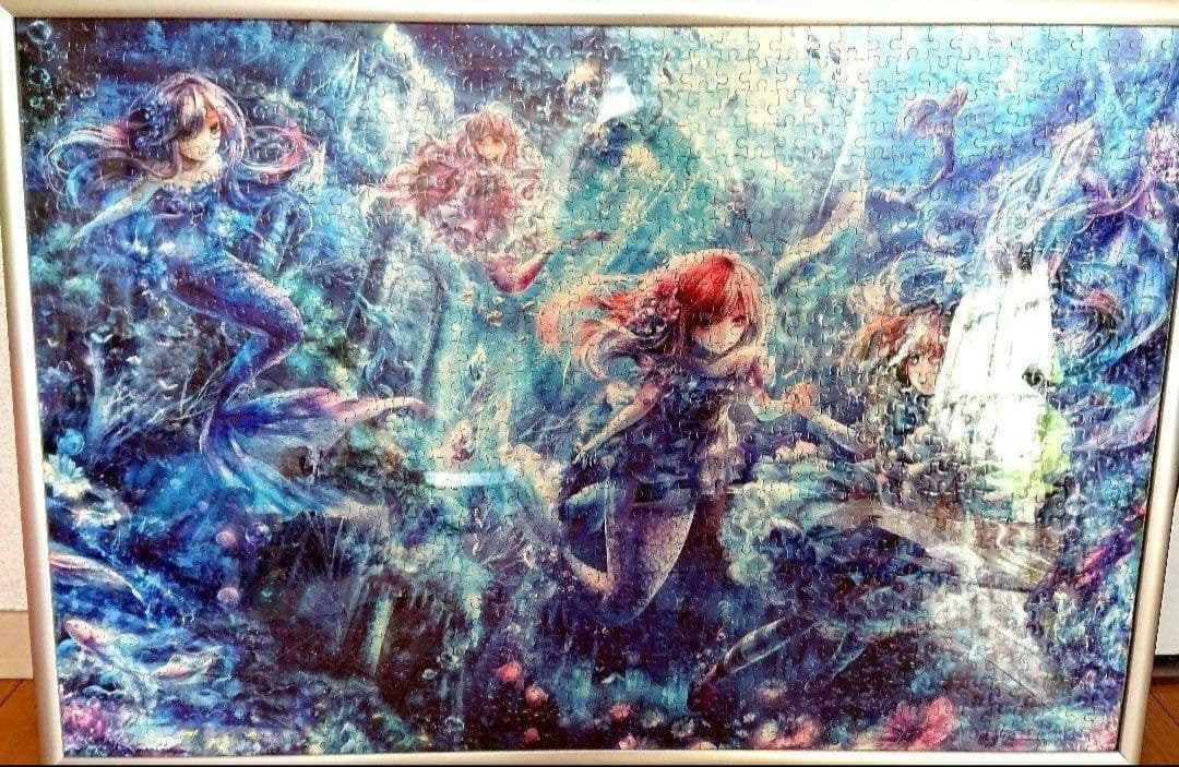 おにねこ1000ピースパズル『マリンアリス』完成品