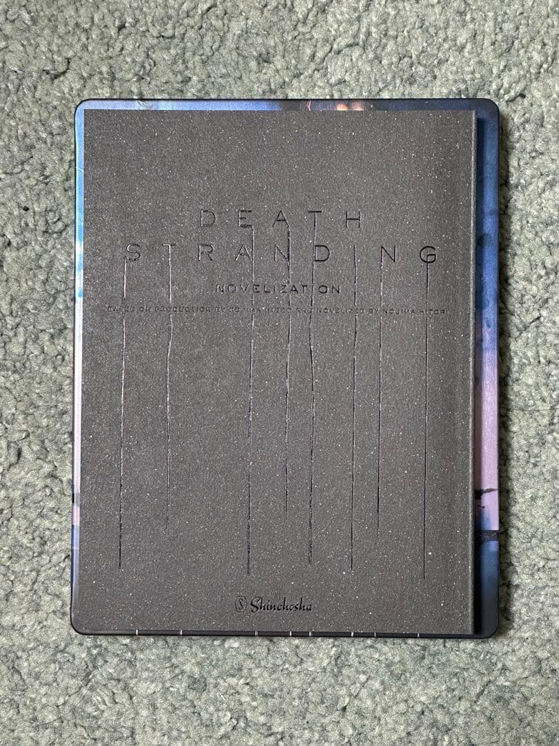 『デス・ストランディング』小説版　スチールブック