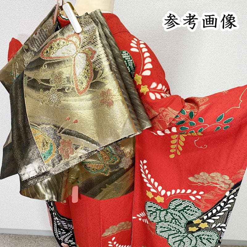 512z7.412y20.小物類.501u16☆振袖 身幅広め 辻が花絞り染