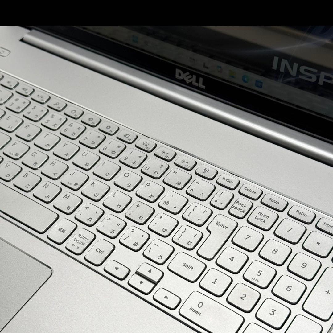 DELLノートパソコン 美品 i7 新品SSD1TB 大画面 タッチパネル 静音