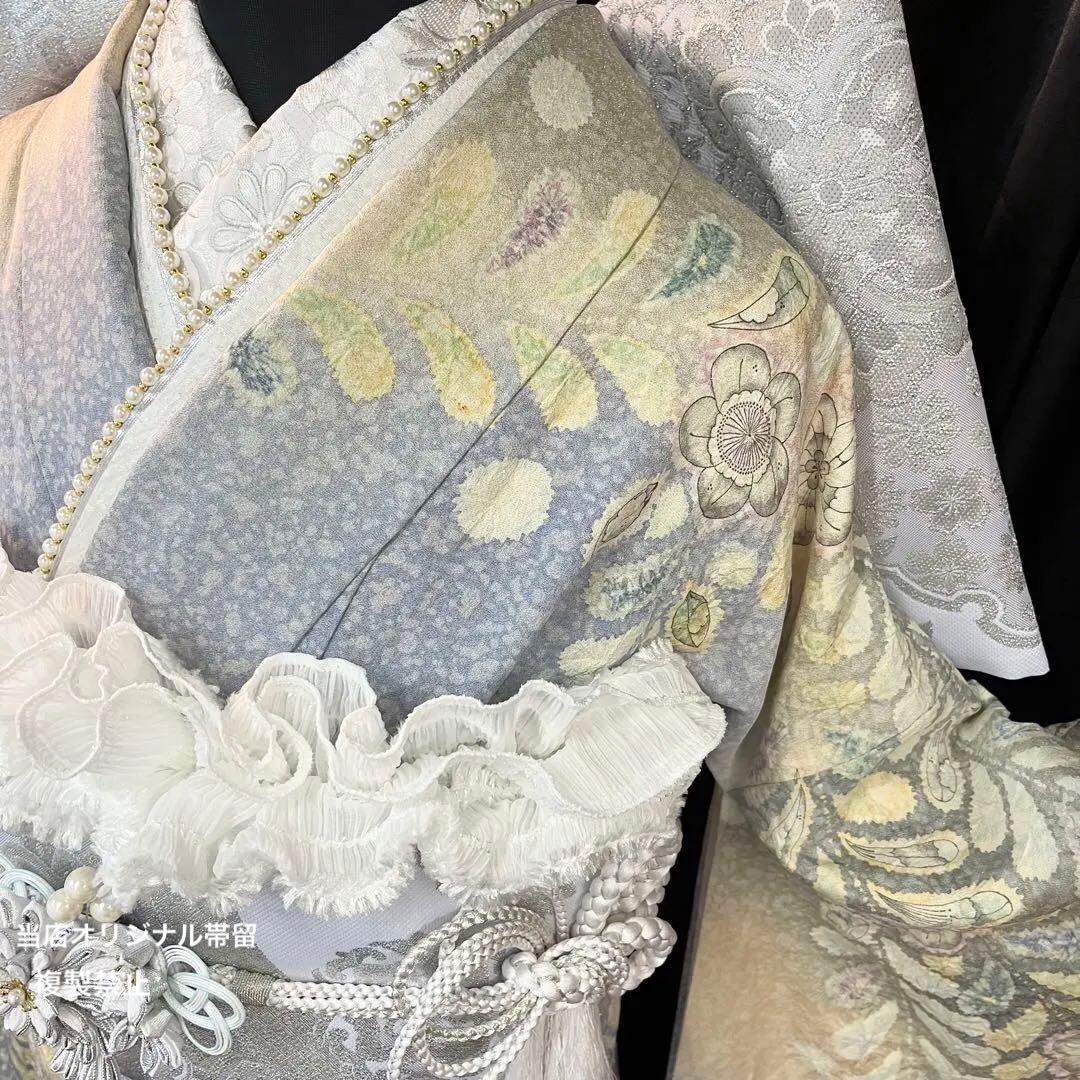 振袖フルセット■逸品■辻が花■銀通し■花絞り■成人式振り袖