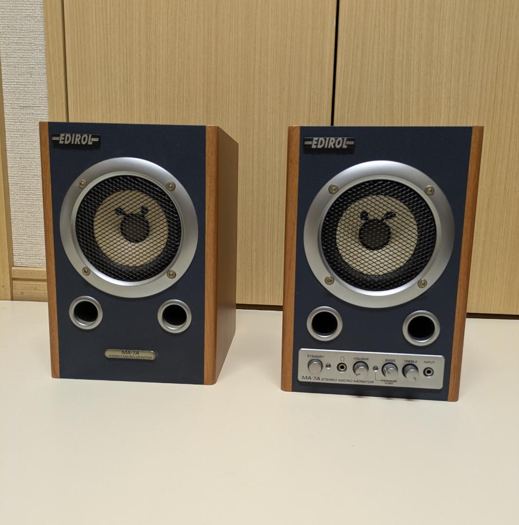 EDIROL MA-7A ステレオモニター　中古