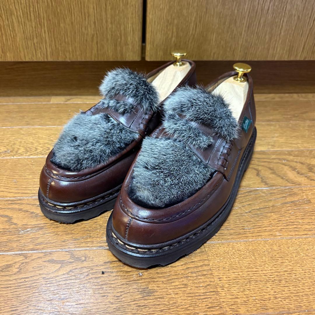 パラブーツREIMS アザラシ 希少 廃盤 ランス フォック ローファー