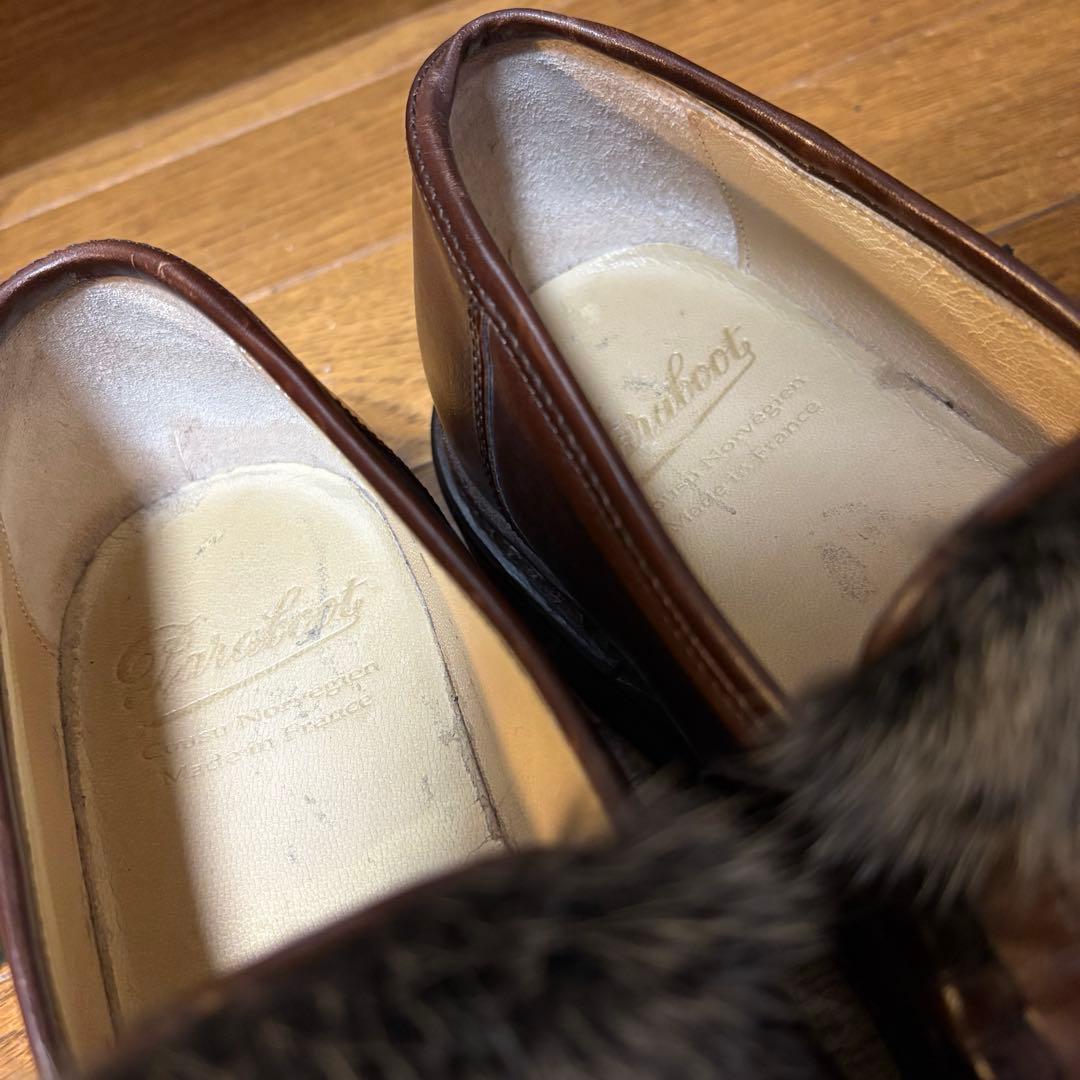 パラブーツREIMS アザラシ 希少 廃盤 ランス フォック ローファー