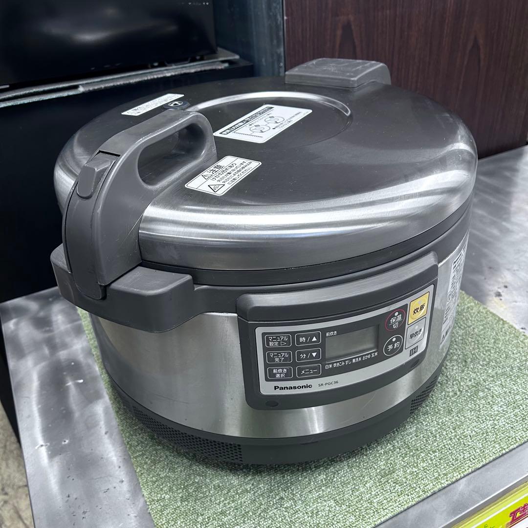 6236 2022年製 業務用 IHジャー SR-PGC36 2升 単相200V