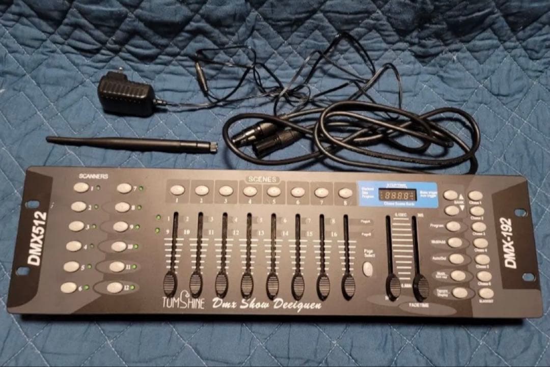 削除前最終お値下⭐︎TOMSHINEDMX-192JM-C08DMXコントローラー
