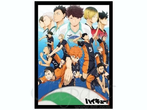 ハイキュー もふもふひざ掛け 100×75 撮影時のみ開封 新品に近い