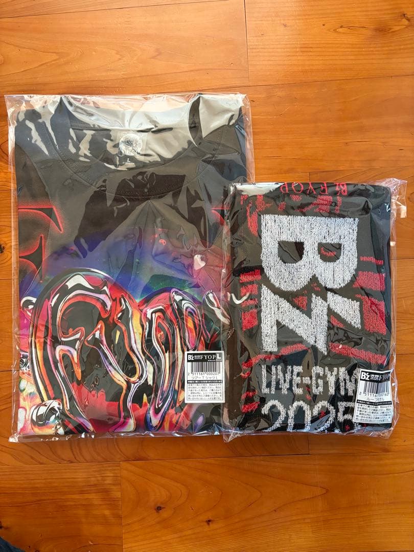 B’z LIVE2025 -FYOP- ツアーTシャツ L ループタオル