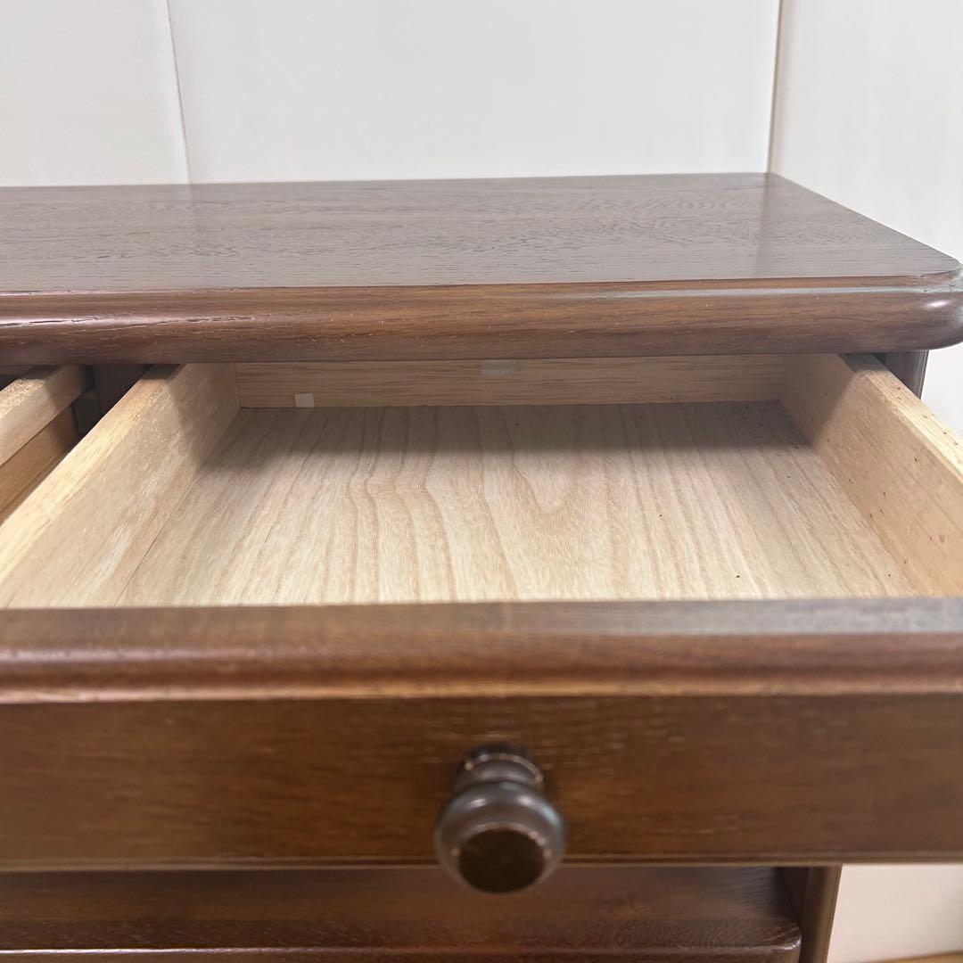 飛騨産業　サイドボード　キャビネット　アンティーク　電話台　ラック　レトロ