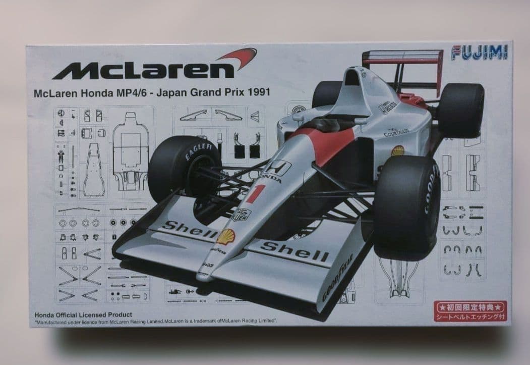 フジミ 1/20 McLaren MP4/6 1991年日本GP