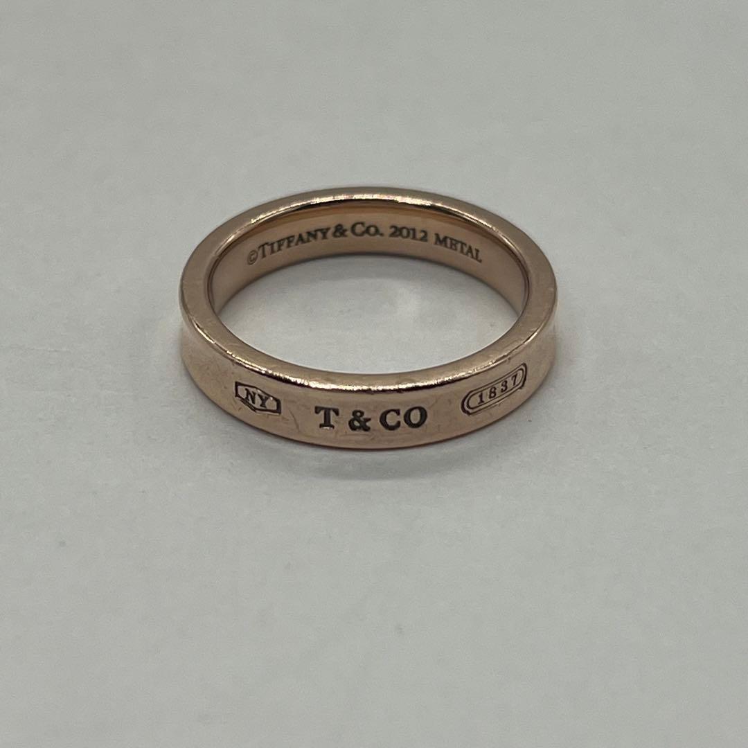 ティファニー TIFFANY 1837 ナロー リング 12号 ルベドメタル