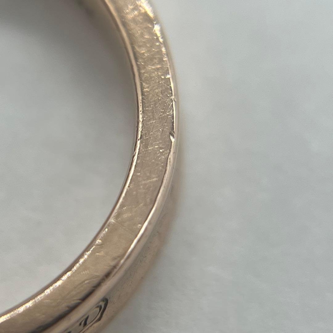 ティファニー TIFFANY 1837 ナロー リング 12号 ルベドメタル