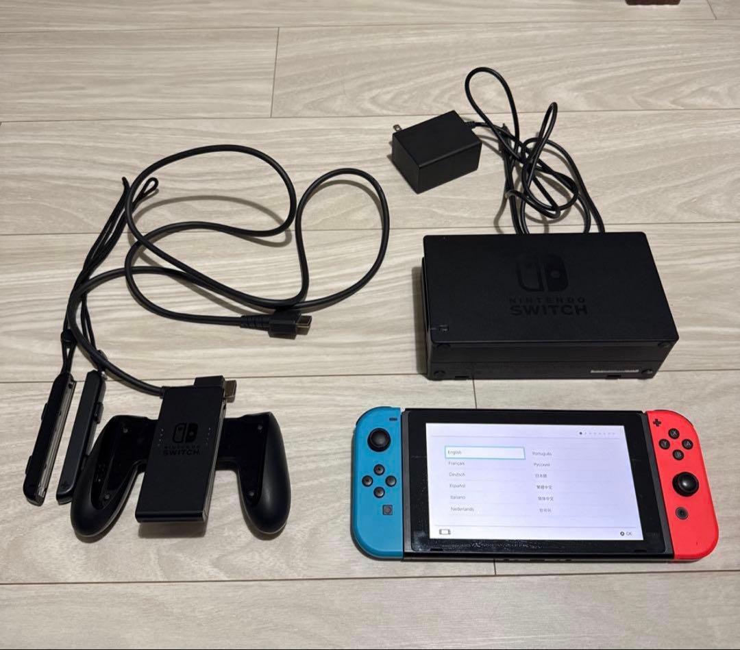 Nintendo Switch 本体 付属品あり動作確認済み