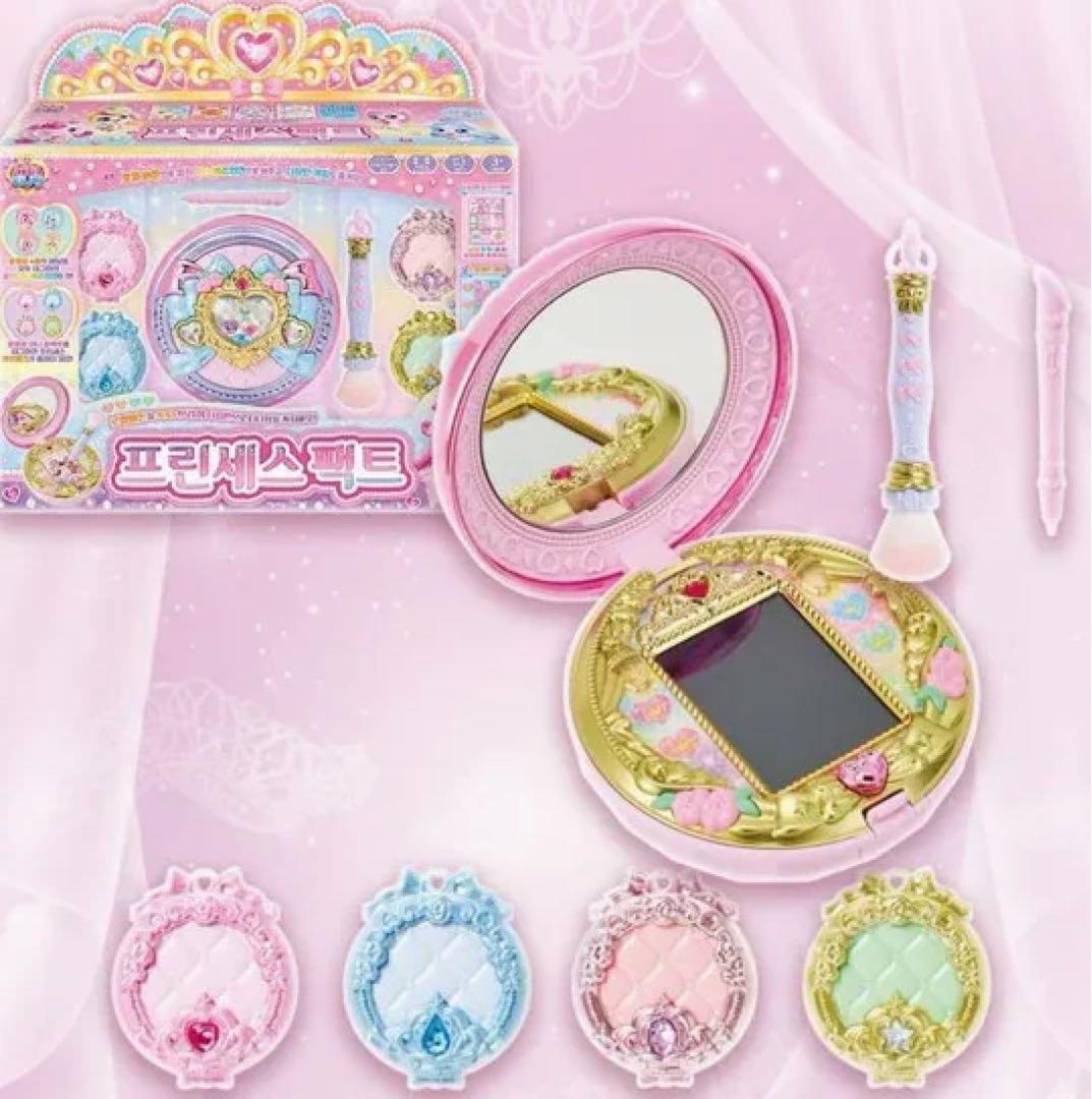 お値下げ♡プリンセスキャッチティニピン♡コンパクト♡日本未入荷♡韓国限定正規品♡