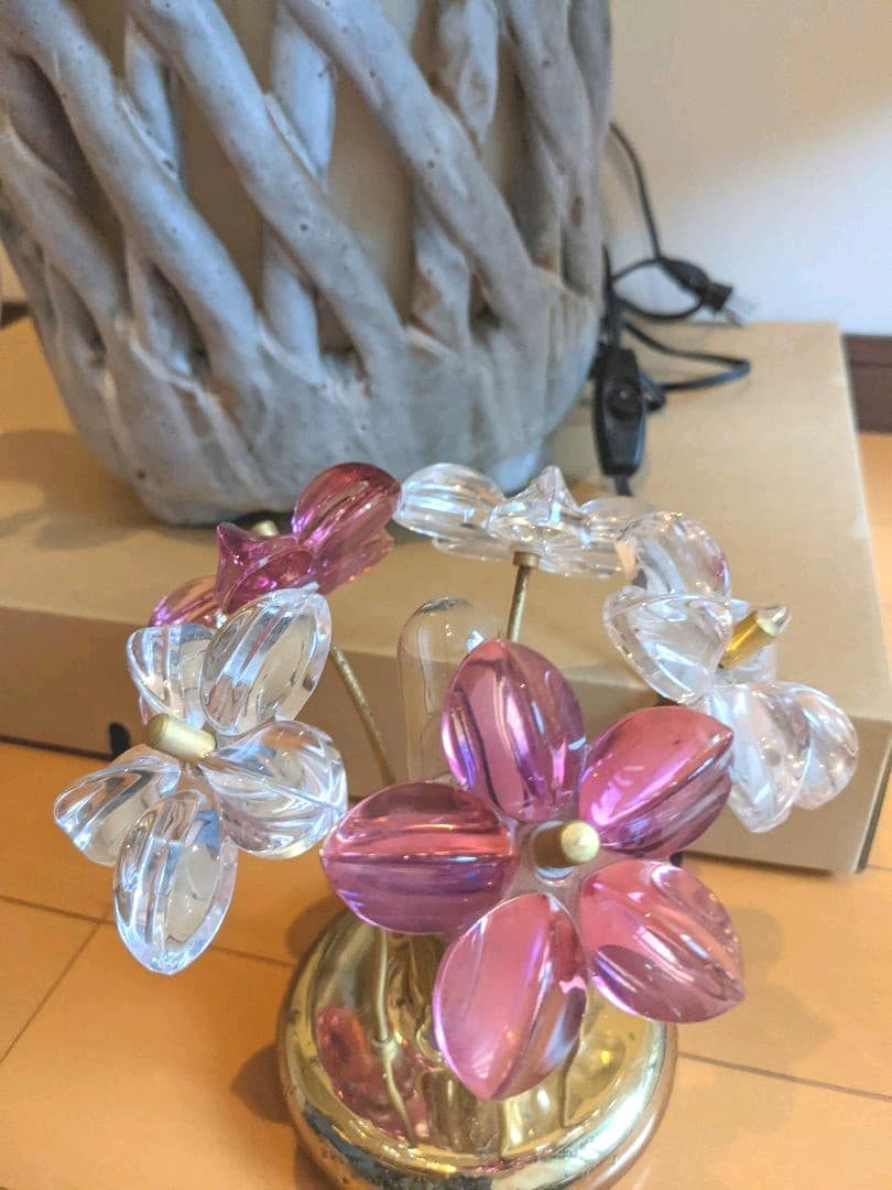 ★美濃焼陶芸☆レア☆屋内灯♡行燈(あんどん)☆アンティークフロアスタンド☆