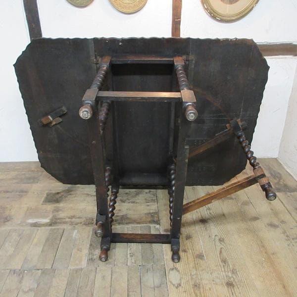 イギリス アンティーク 家具 ゲートレッグテーブル ダイニング 英国 6992d