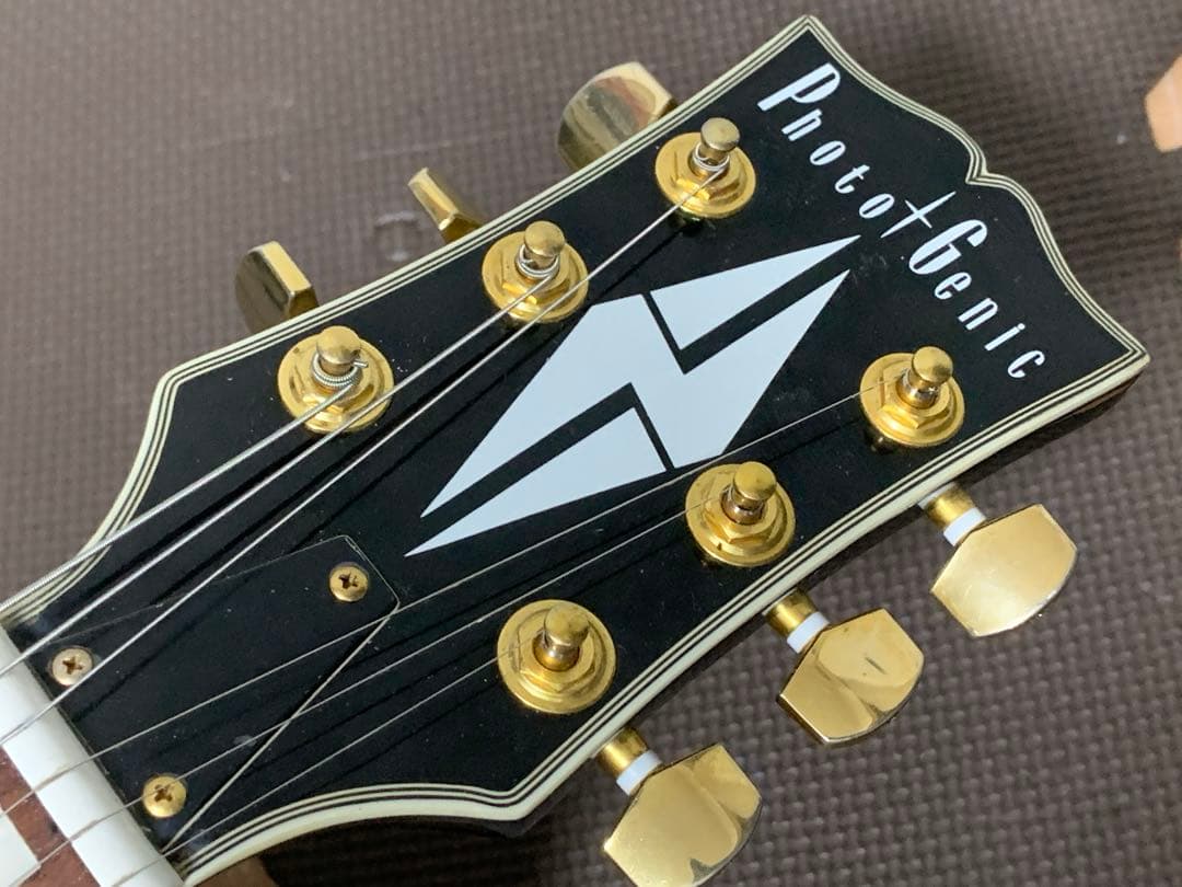 フォトジェニック Photo Genic LPC レスポールカスタム　黒
