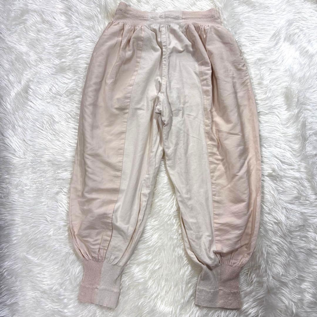 レア✨イッセイミヤケ 切替 バルーンパンツ ジョガーパンツ コットン ベージュ