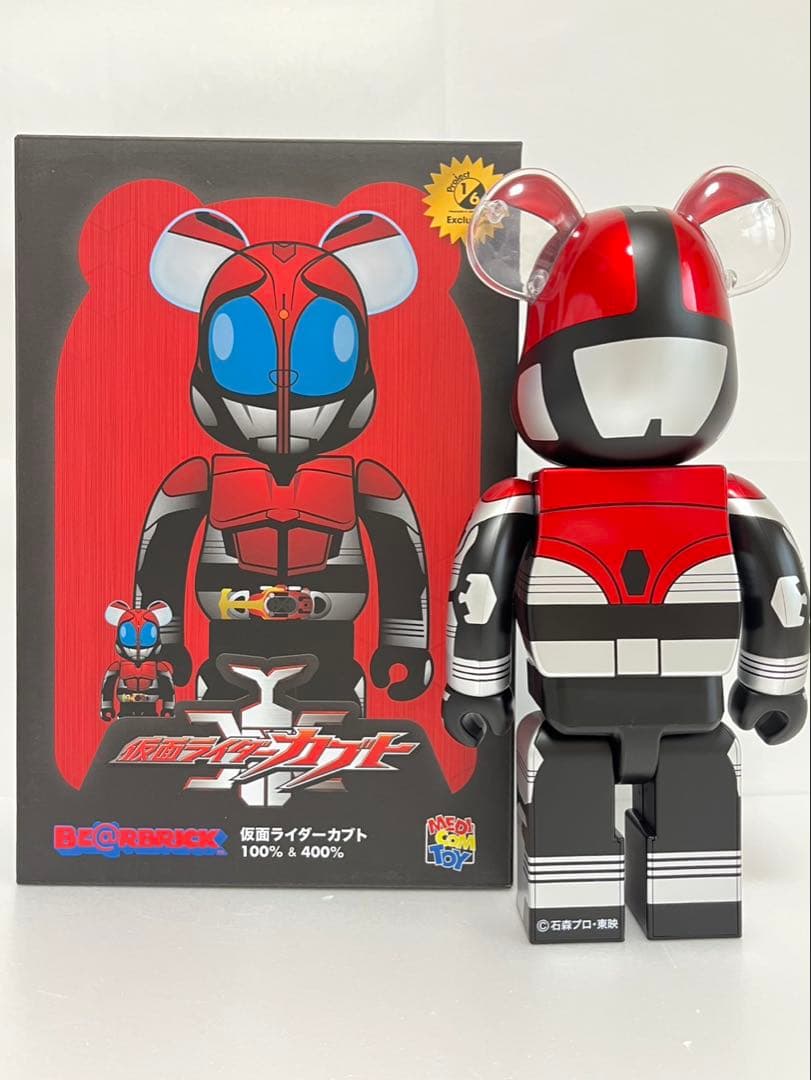 BE@RBRICK 仮面ライダーカブト 400％サイズのみ