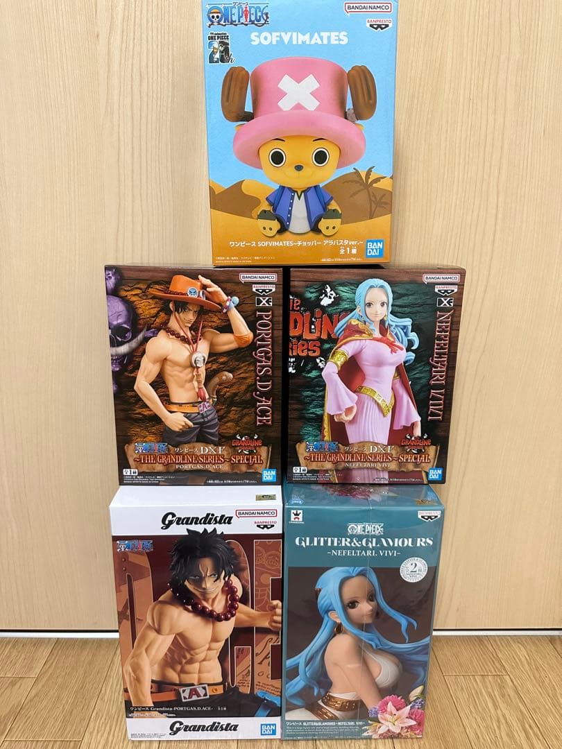 ワンピース　フィギュアセット