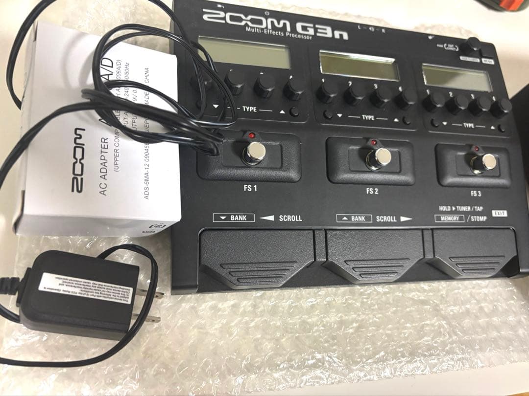 Zoom G3n マルチエフェクトプロセッサー
