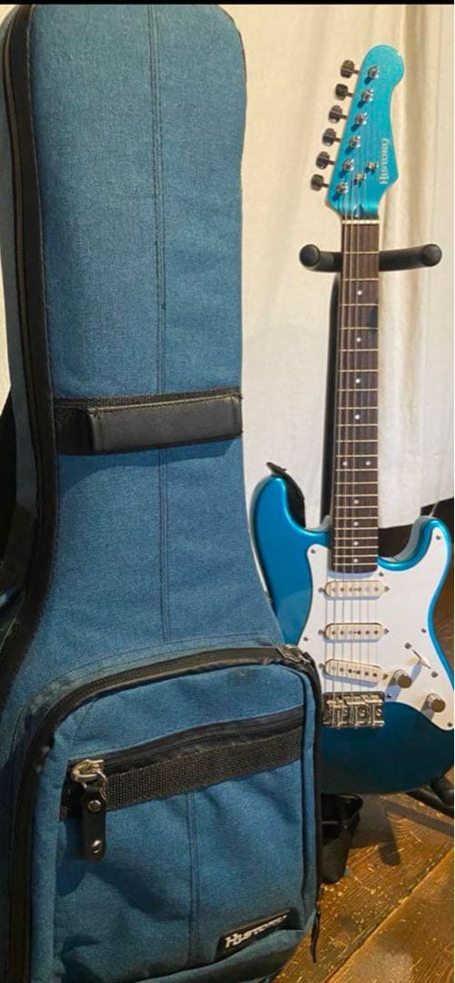 【値段応相談】 HISTORY 子供用 エレキギター 青
