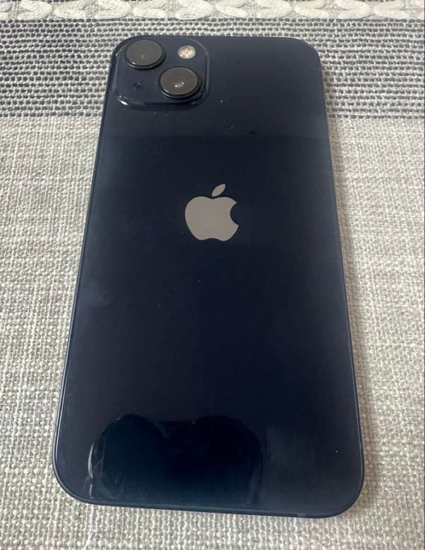 Apple iPhone 13 ミッドナイト 本体 画面フィルム付き