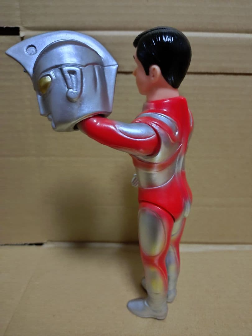 ブルマァク 復刻 マスク取れウルトラマンA ソフビ Bullmark