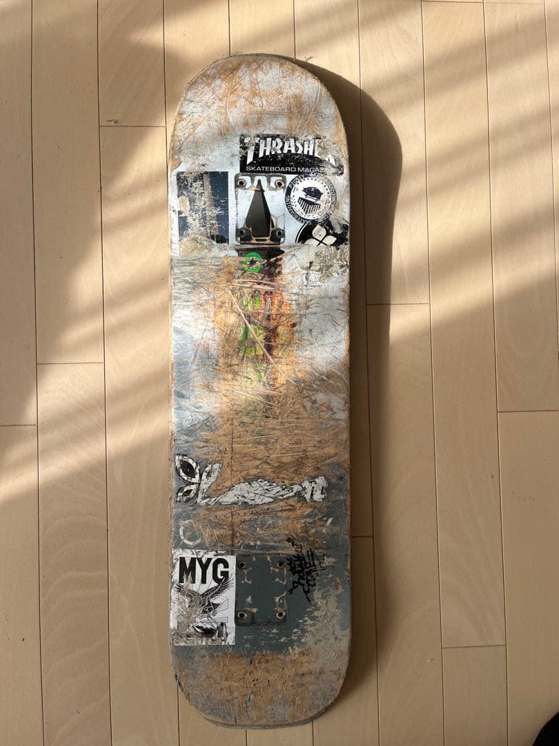 【本日限定】スケボーデッキ 板のみ 6枚セット♡車輪なし♪傷あり＊インテリア◎