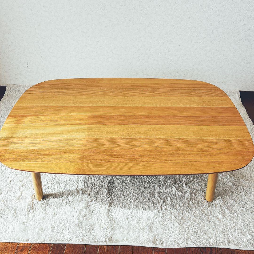 みら様リクエスト品】無印良品 長方形こたつ オーク板突板 MJ-KT1-N 20