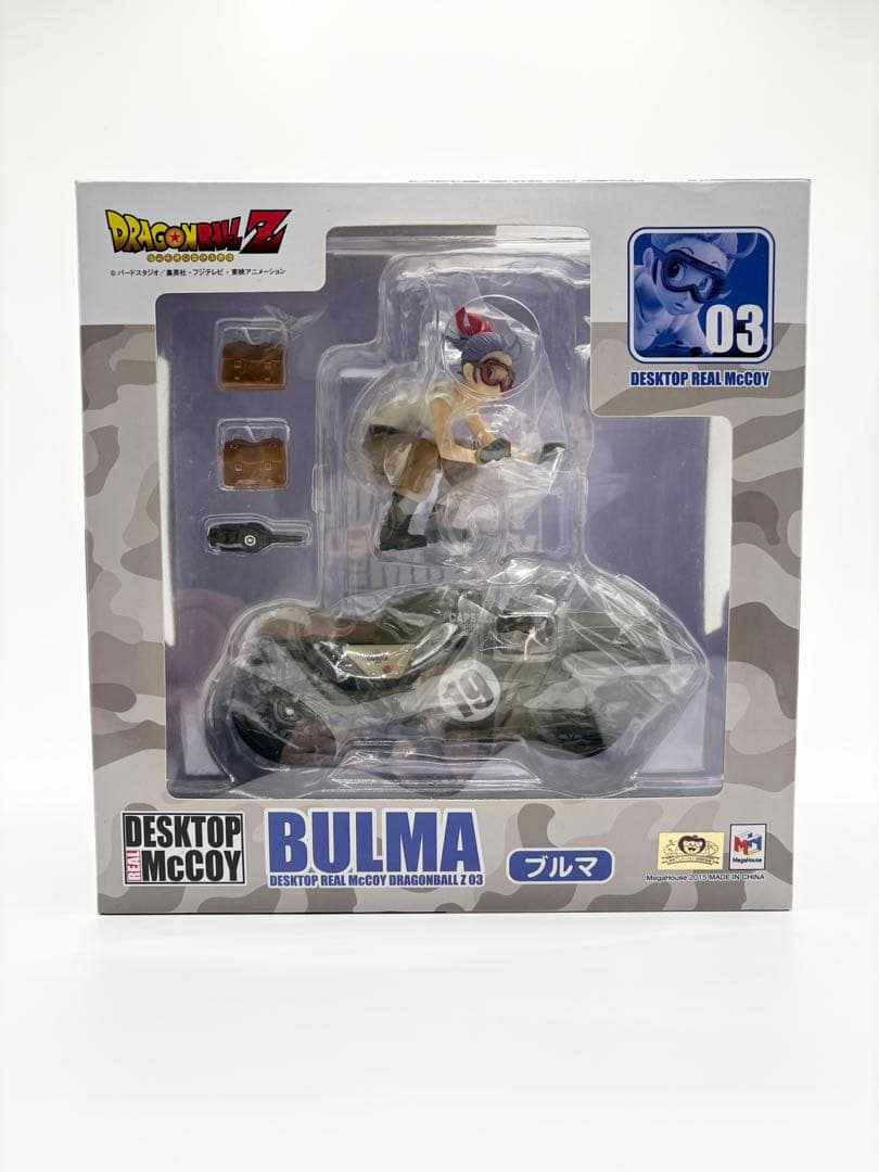 デスクトップリアルマッコイ ブルマ ドラゴンボール 開封品