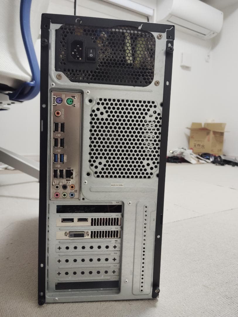 GTX1050Ti i7-3770K 16GB SSD512GB Win未認証