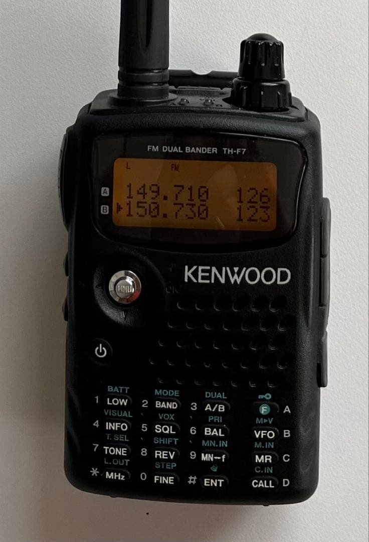 KENWOOD TH-F7 アマチュア無線機