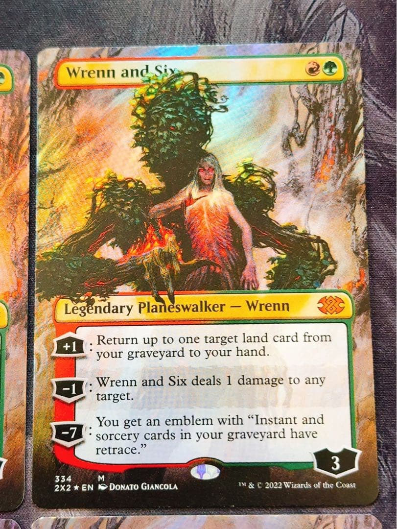 【ショーケースfoil】レンと六番　英語　4枚セット