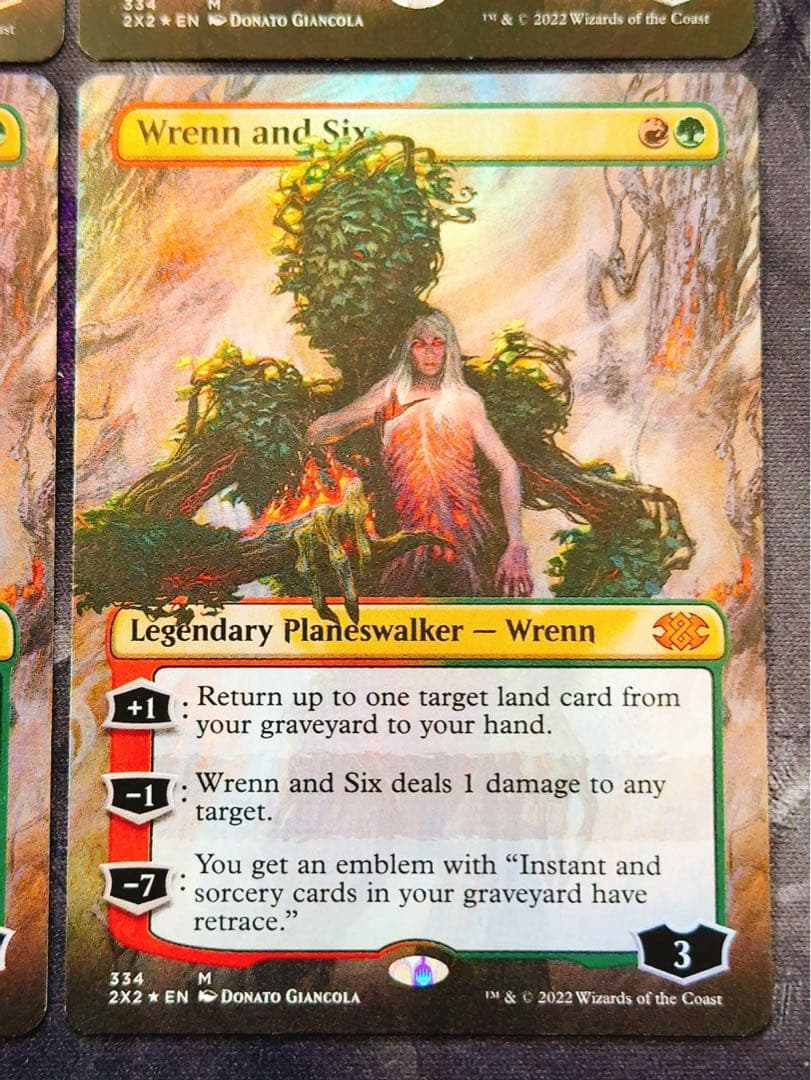 【ショーケースfoil】レンと六番　英語　4枚セット